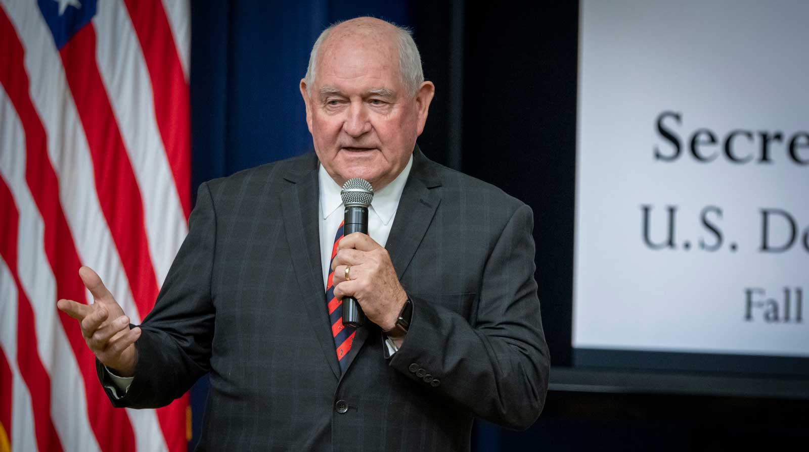 Agriculture Secretary Sonny Perdue. Credit: USDA, Tom Witham