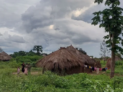 Nyongolo Village where the agroindustrial park is to be established © The Oakland Institute