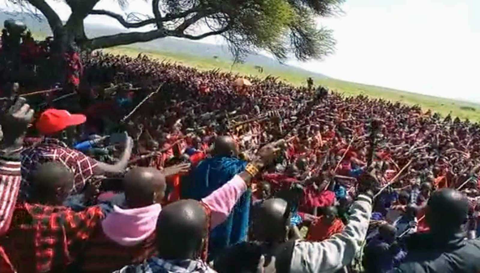 Ongoing protests by Maasai residents against the planned evictions from the NCA