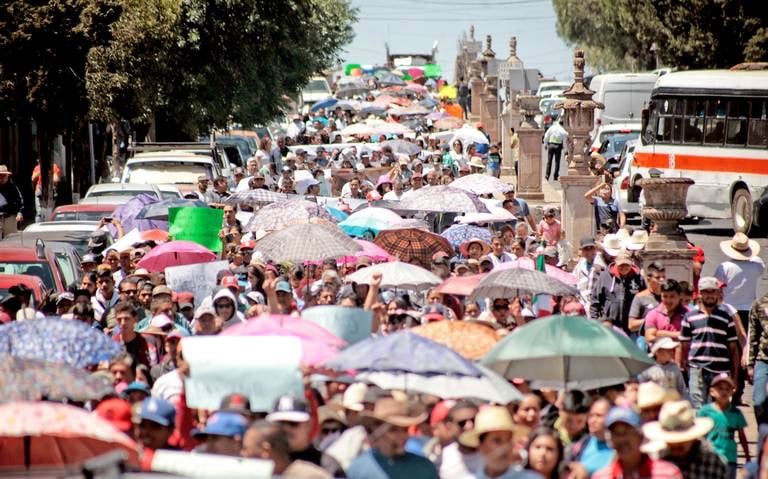 Protest in Zacatecas