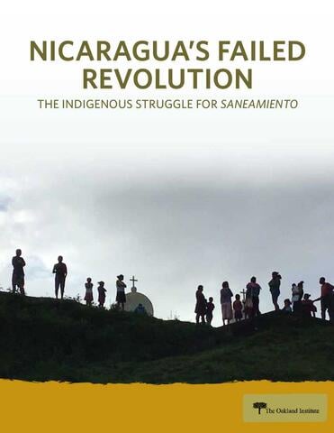 Nicaragua's Failed Revolution report cover