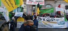 Manifestations d'agriculteurs à Bruxelles